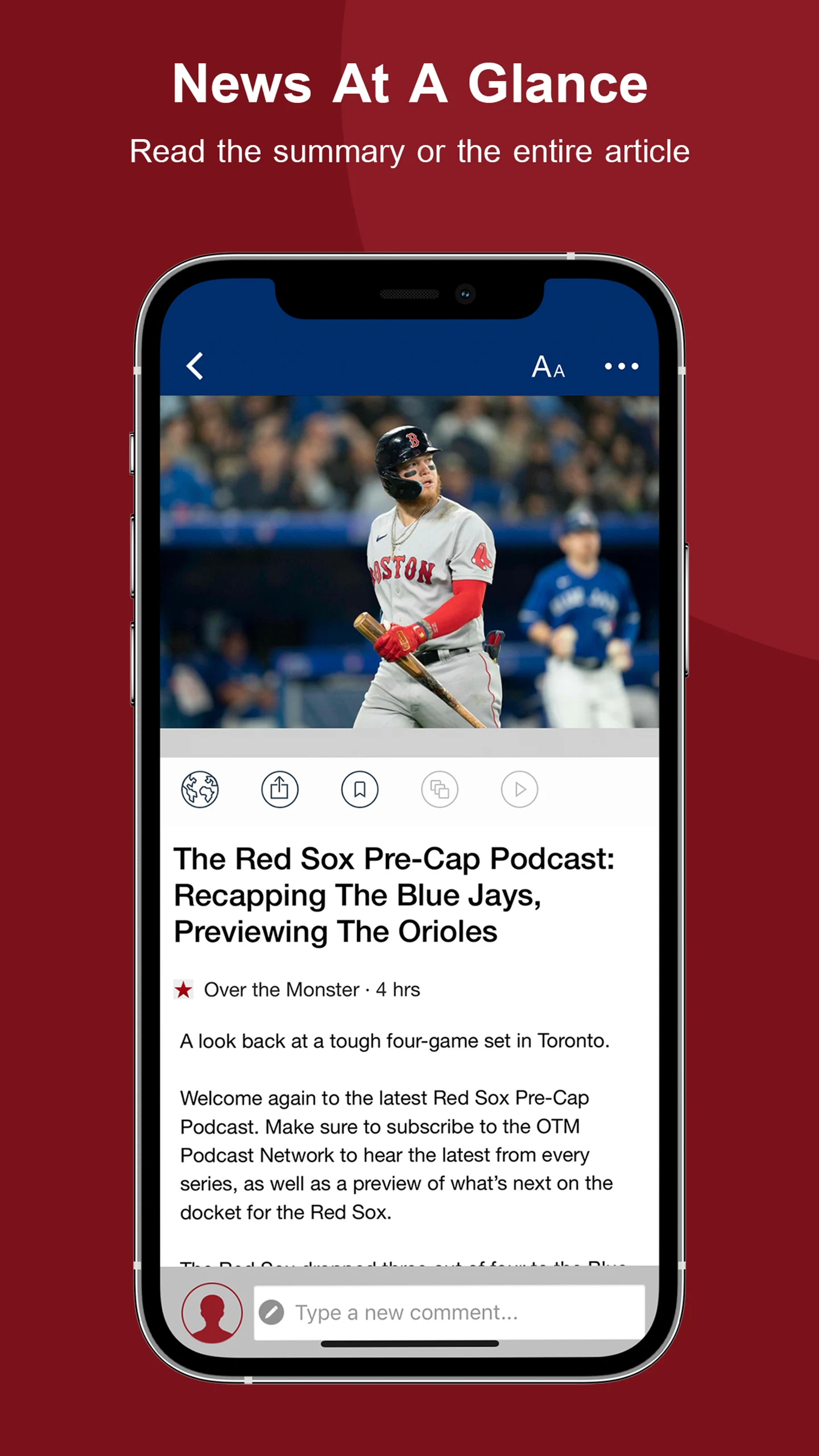 Unofficial Red Sox News screenshot